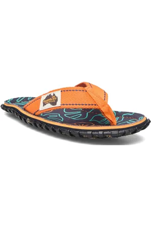 Gumbies Islander Sport Summer Shoes Sandals Flip Flops Orange