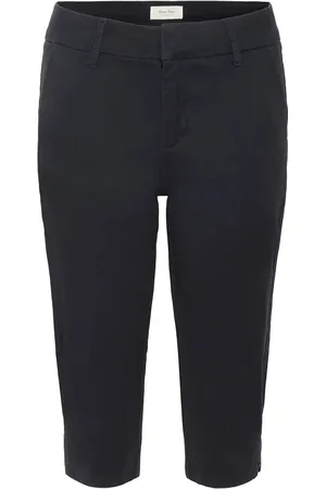Part Two Renatapw Pa Bottoms Trousers Capri Trousers Navy