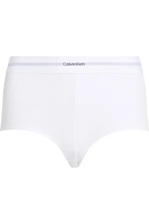 Calvin Klein Boyshort Hipsterit Alushousut Alusvaatteet White