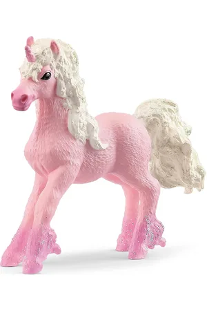 Schleich Flower Unicorn Foal Toys Playsets & Action Figures Animals Pink