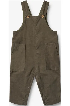 WHEAT Overall Viggo Bottoms Dungarees Green