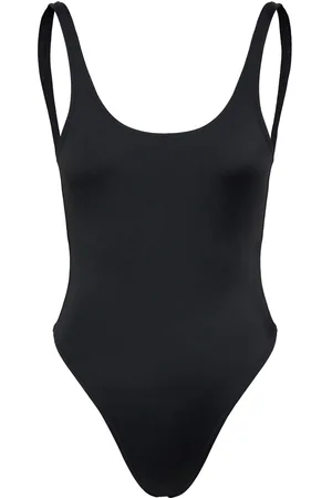 Weekday Low Back Scoop Neck Swimsuit Uimapuku Uima-asut Black