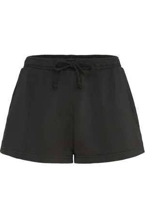 Weekday Terry Sweatshorts Bottoms Shorts Casual Shorts Black