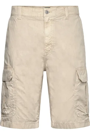 Tommy Hilfiger Tjm Otis Twill Reg Cargo Short Bottoms Shorts Cargo Shorts Cream
