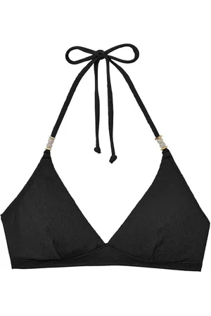 Etam Lumineux - Unwired Wireless Triangle Bra Swimwear Bikinis Bikini Tops Triangle Bikinitops Black