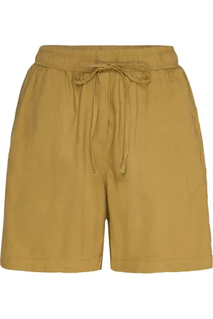 Lindex Shorts Gillian Bottoms Shorts Casual Shorts Yellow