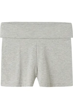 LMTD Nlfbenedicte Biker Shorts Bottoms Shorts Grey