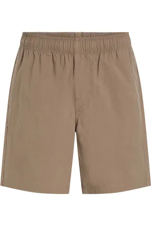 Calvin Klein Pull-On Short Bottoms Shorts Casual Beige
