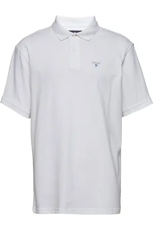 Barbour Sports Polo Jasmine Designers Polos Short-sleeved White