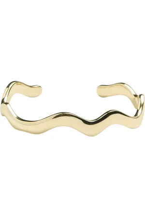 Pieces® Fptrine Bracelet Cuff Plated Accessories Jewellery Bracelets Bangles Gold