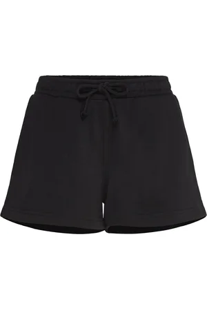 Weekday Essence Standard Sweatshorts Bottoms Shorts Sweat Shorts Black