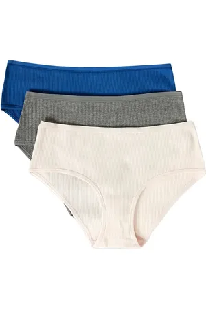 Etam John - 3 Shorties Alushousut Brief Tangat Blue