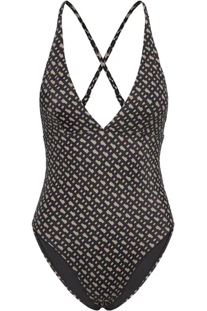 HUGO BOSS Bb Monogram Swimsuit Uimapuku Uima-asut Multi/patterned