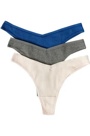 Etam John - 3 Tangas Stringit Alusvaatteet Multi/patterned