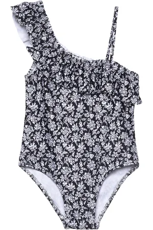 MANGO Floral Print Swimsuit Uimapuku Uima-asut Multi/patterned