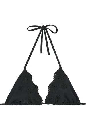 Etam Azalea - Unwired Wireless Triangle Bra Swimsuit Swimwear Bikinis Bikini Tops Triangle Bikinitops Black