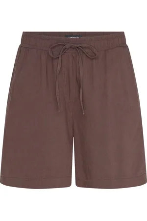 Lindex Shorts Gillian Bottoms Shorts Casual Shorts Brown