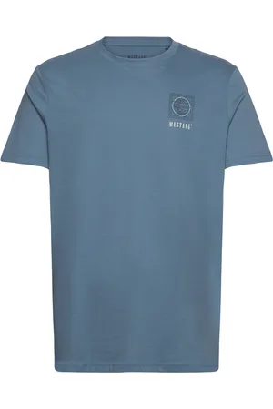 Mustang Style Austin Tops T-shirts Short-sleeved Blue