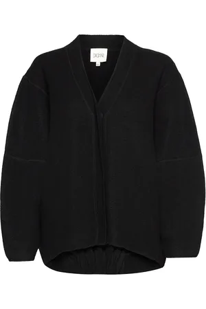 Dagmar Bea Long Designers Knitwear Cardigans Black