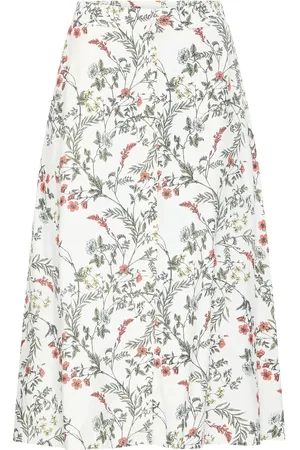 B YOUNG Byimilda Midi Skirt - Skirts Knee-length & Midi Skirts White
