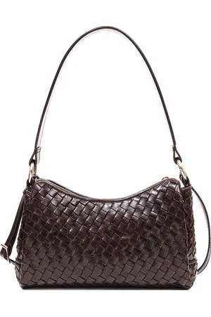 Adax Salerno Shoulder Bag Eleonora Bags Small Shoulder Bags-crossbody Bags Brown