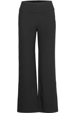 Marville Road Angie Short Trousers Bottoms Trousers Flared Black