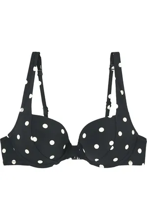 Etam Polky - Push Up Bra Swimsuit Swimwear Bikinis Bikini Tops Wired Bikinitops Black