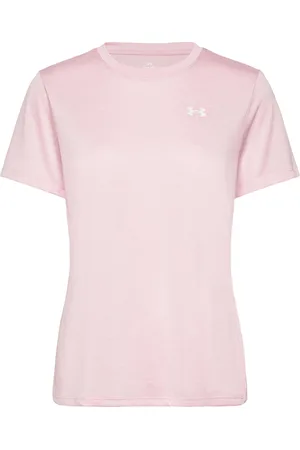 Under Armour Tech Ssc- Twist Sport T-shirts & Tops Short-sleeved Pink
