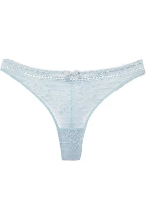 Etam Panama - Tanga Stringit Alusvaatteet Blue