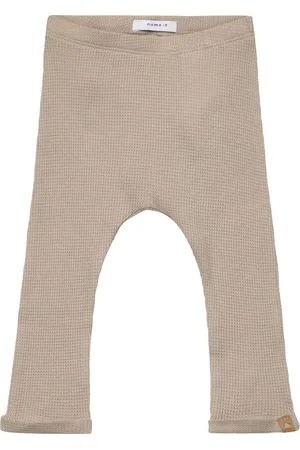 NAME IT Nbmtudor Long John Bottoms Leggings Beige