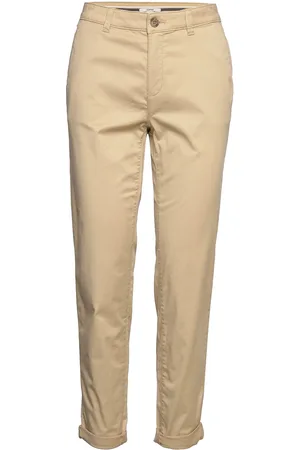 ESPRIT Stretch Chinos With Lycra Xtra Life™ Bottoms Trousers Chinos Brown