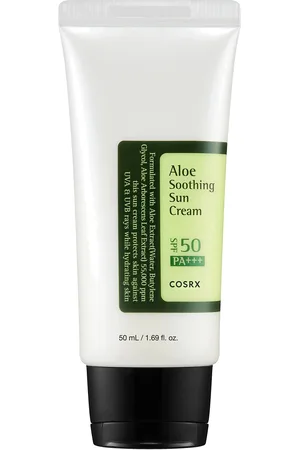 COSRX Aloe Soothing Sun Cream 50Ml Aurinkorasva Kasvot Nude
