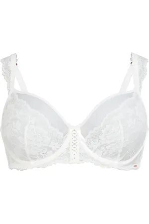 Dorina Lyra-Satin Wired Bra Lingerie Bras & Tops Padded Bras White