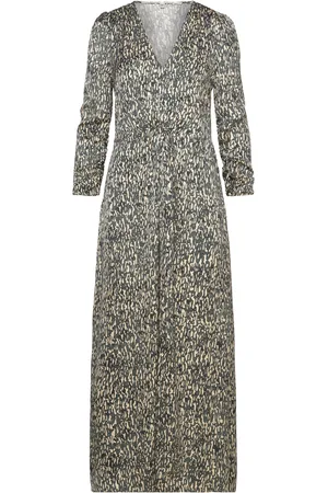 Second Female Luna Maxi Dress Maksimekko Juhlamekko Grey