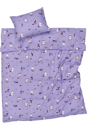Arabia Moomin Bedset 150X210 Snorkmaiden Home Textiles Bedtextiles Bed Sets Purple