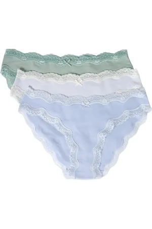 Etam Jimma - 3 Slips Alushousut Brief Tangat Blue