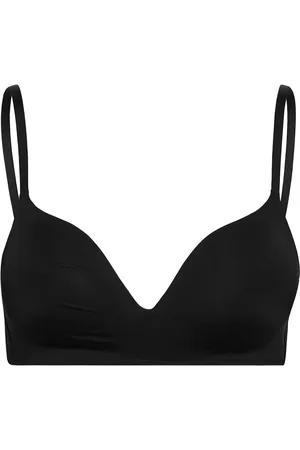 Lindex Bra Flora Theresia Lingerie Bras & Tops Soft Bras Non Wired Bras Black