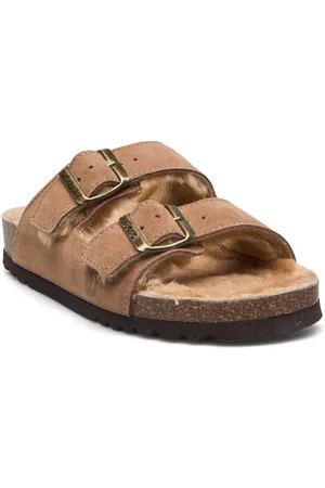 Scholl Sl Josephine Suede Taupe Matalapohjaiset Sandaalit Beige