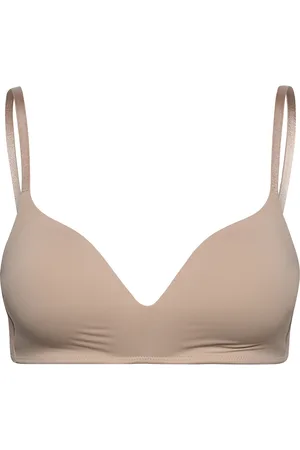 Lindex Bra Flora Theresia Lingerie Bras & Tops Soft Bras Non Wired Bras Beige