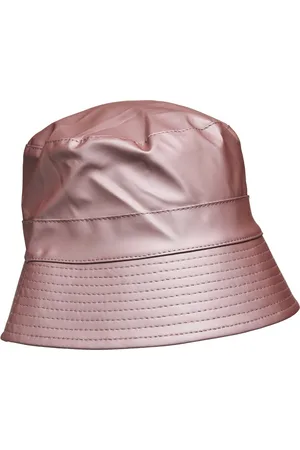 Rains Bucket Hat W2 Accessories Headwear Bucket Hats Pink