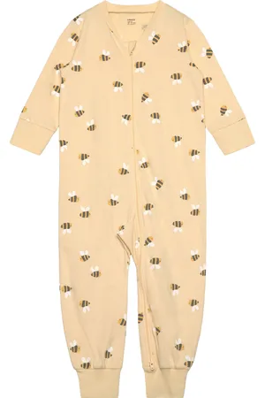 Lindex Pyjamas Bumblebee Sn Pyjama Sie Jumpsuit Haalari Yellow