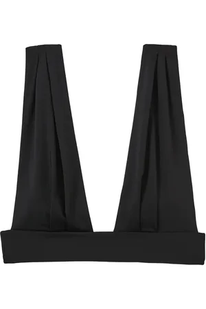Etam Harmonie Swim - Wireless Triangle Bra Swimwear Bikinis Bikini Tops Triangle Bikinitops Black