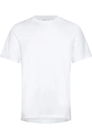 Weekday Standard Midweight T-Shirt Tops T-shirts Short-sleeved White