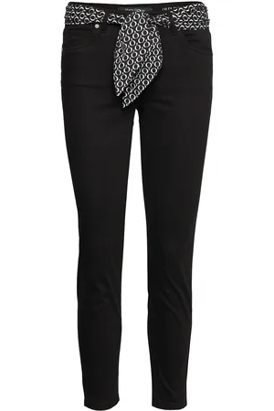 Marc O’ Polo Woven Five Pockets Bottoms Trousers Slim Fit Trousers Black