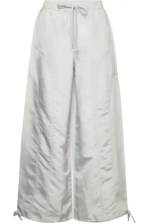 Gestuz Binagz Mw Pants Bottoms Trousers Wide Leg Grey