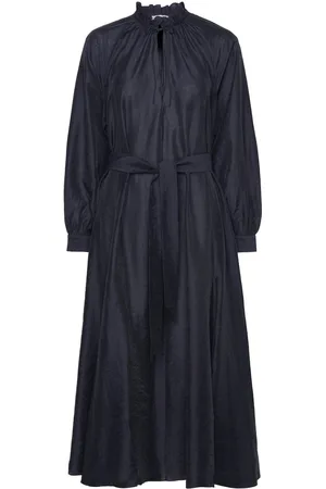 Samsøe Samsøe Karookhi Long Dress 14641 Polvipituinen Mekko Blue