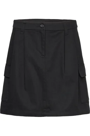 Rosemunde Cargo Skirt Lyhyt Hame Black
