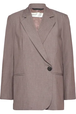 INWEAR Naxaiw Blazer Blazers Single Breasted Blazers Grey