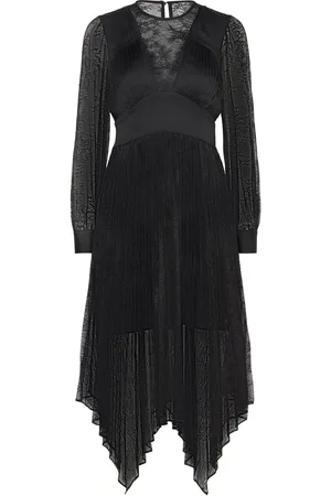 AllSaints Norah Lace Dress Polvipituinen Mekko Black