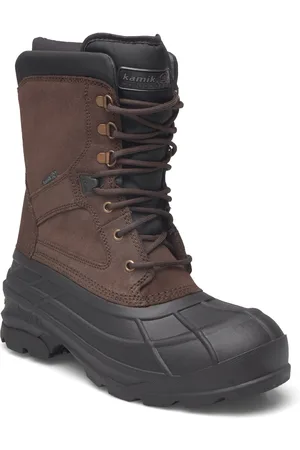 Kamik Nation Plus Shoes Boots Winter Boots Brown